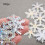 Christmas snowflake confetti gold silver 300 pcs 1