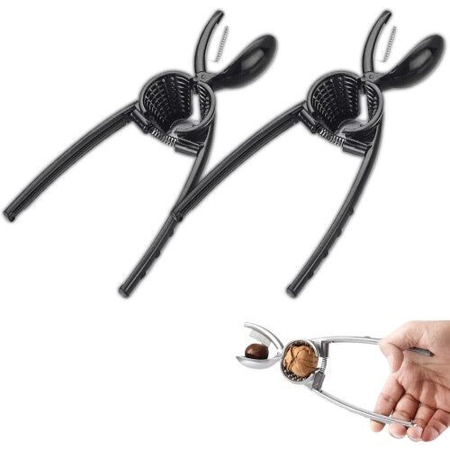 Casse-noix en acier inoxydable, lot de 2