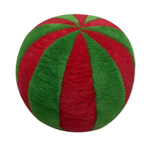 Julegodteripute med peppermyntestripe, 16 tommer