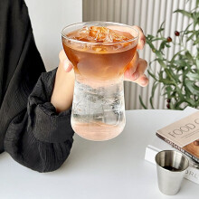 Verre à vin sans pied transparent 1 pièce