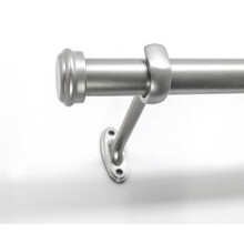 Decopolitan 7/8 in Adjustable Curtain Rod Set