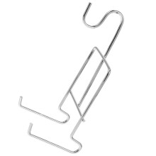 Iron Coffee Mug Display Stand – Silver, 16 x 6.5 x 6 cm