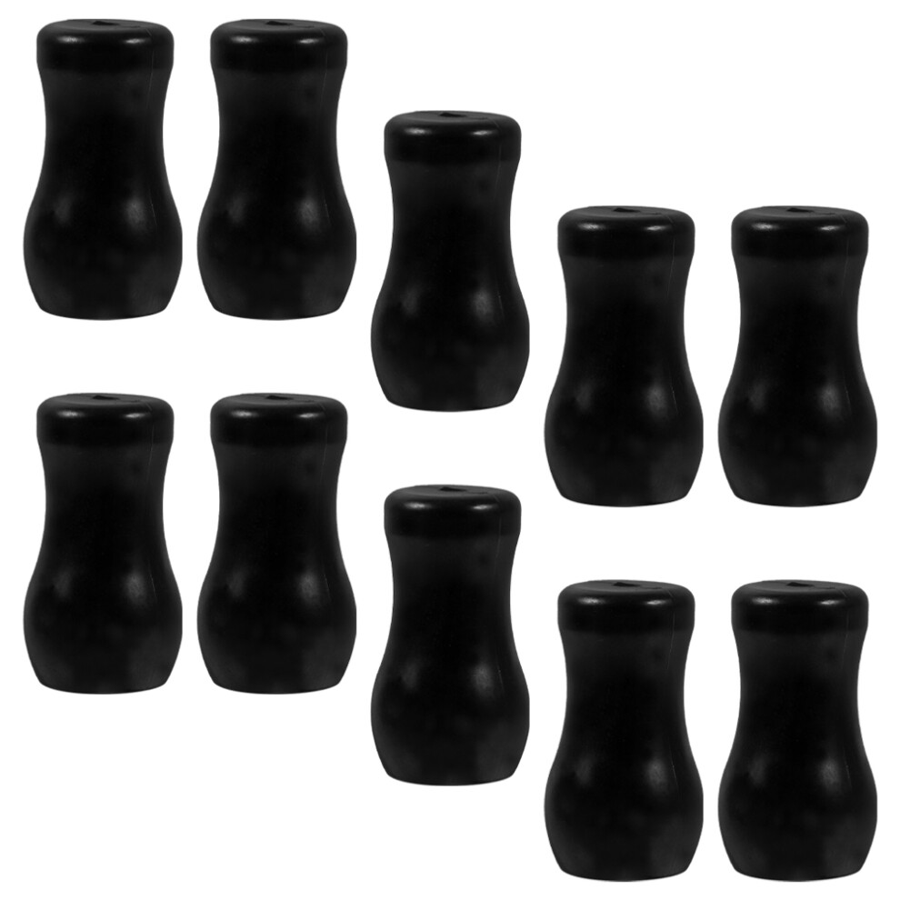 10pcs Black PVC Blind Pull Cord Knobs