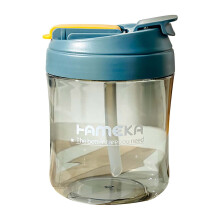 Bouteille d'eau en plastique YOBOLK avec paille 500 ml