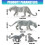 PVC Snow Leopard Animal Model Decorative-Littlesnowleopard 2