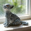 PVC Snow Leopard Animal Model Decorative-Littlesnowleopard 6