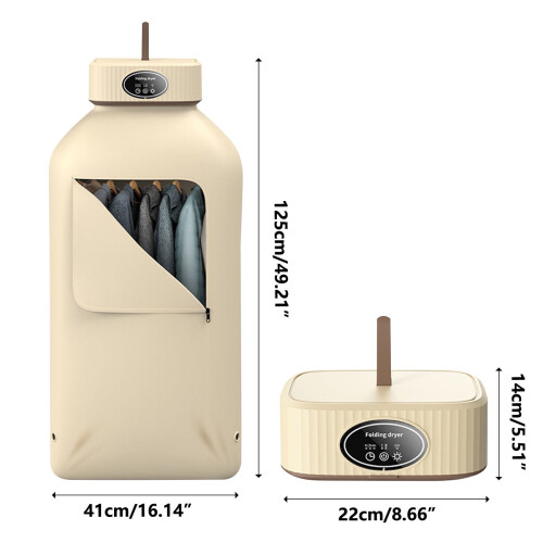 Viflosae portable laundry dryer 2-gear mini indoor 2