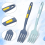 Forchette da cucina in silicone, 29,5 cm, confezione da 2 4