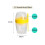 Oatmeal and Yogurt Cup Portable 2-Layer Breakfast Cup with 3
