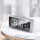 LED Digital Music Alarm Clock – Dark Grey, Wall-Mountable 4