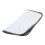 Black Plush Home Rug 40 x 40 cm 2