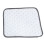 Black Plush Home Rug 40 x 40 cm 5