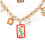 Collier superposé de Style vacances à la plage avec pendentif en 4