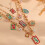 Collier superposé de Style vacances à la plage avec pendentif en 6