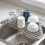 Triangle Dish Drying Rack Corner Dish Drainer For-Black 3