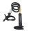 Durability Aluminum Camera Support Mount Stand 360Swivel-Black 7