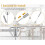 Fouet manuel en acier inoxydable 12 pouces 3