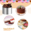 Kuchenring-Ausstecher, kleine Größe, 16-teiliges Set 5