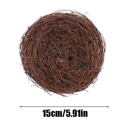 Cesta rústica de Pascua con nido de ramitas (1 pieza) 2