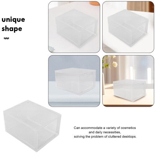 Conjunto de Organizadores de Gaveta para Banheiro, 3 Peças, 7,9 x 6,0 x 4,5 polegadas 2