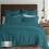 Fronha tamanho king Levtex Home, azul turquesa, 91 x 51 cm (36 x 20 polegadas) 2
