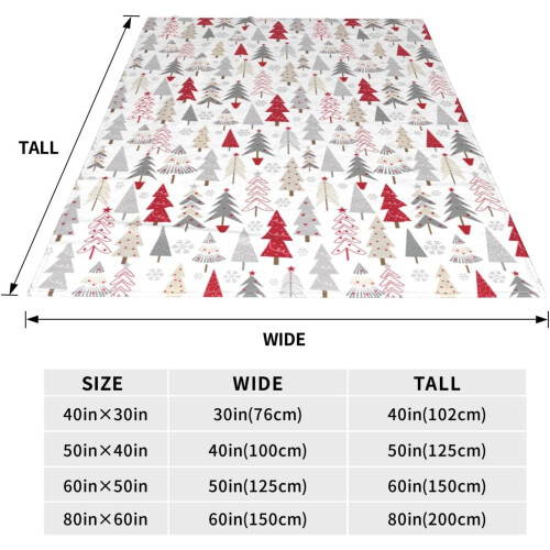 White Flannel Throw Blanket 40 x 50 in 2
