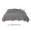 Microfiber Fleece Blanket 200x150cm Grey 2