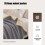 Microfiber Fleece Blanket 200x150cm Grey 5