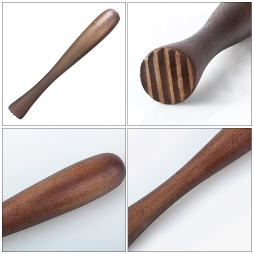 Ensemble d'outils de bar en bois massif (1 pièce) 1