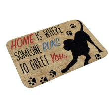 JeashCHAT front door mat non-slip indoor outdoor 23.62 x