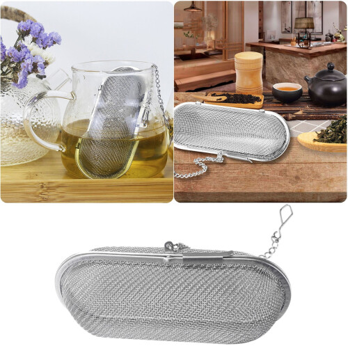 Stainless Steel Tea Infuser and Soup Filter Bag (1 pc)