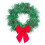Car Christmas Wreath with LED Lights 30cm 1