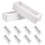 White Macaron Boxes with Clear Window – 10 Pack 1