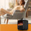 Simulation Flame Desktop Electric Warmer 1500W 4