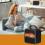 Simulation Flame Desktop Electric Warmer 1500W 5