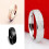 Stainless Steel Matte Wedding Band Ring - Black 3