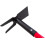 Bully Tools 12-Gauge 2-Zinken-Unkrauthacke mit Fiberglasgriff 2