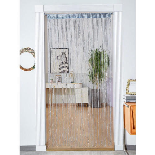 Zhuge String Curtain 39 x 79 Inch Polyester Doorway Divider 1