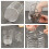 Porte-baguettes en acier inoxydable avec design multi-trous 5