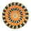 Böhmischer Strohwandbehang, handgewebt, 25 cm 1