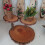 Wooden wedding cake stand two-tier rustic 3-tier 7