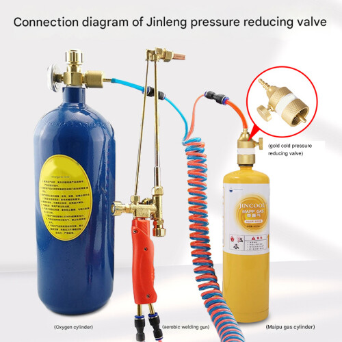 Régulateur de gaz haute pression, réducteur de pression en 1