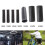 Rubber Wheelbarrow Handle Covers Black 2 Pack 3