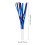 24-Pack Colourful Reusable Party Whistles with Tassels 2