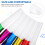 24-Pack Colourful Reusable Party Whistles with Tassels 4