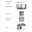Mini portable drip coffee machine battery-powered automatic 5