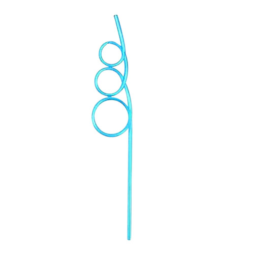 Xaoshaoyi rainbow plastic drinking straws 10 pcs 1