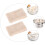 2 Pack Cotton Steamer Cloths 60x60cm Khaki 2