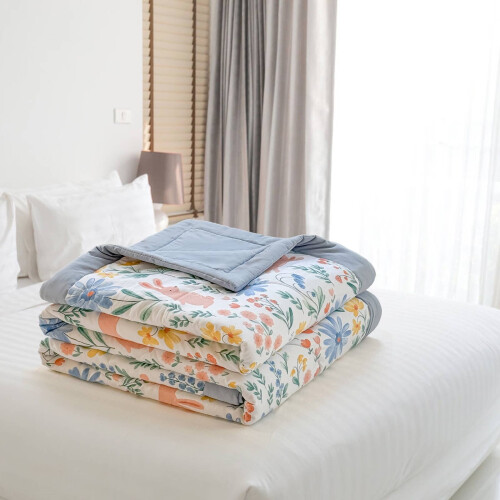 Summer Cooler Quilt 100x150cm Cotton Spandex 2