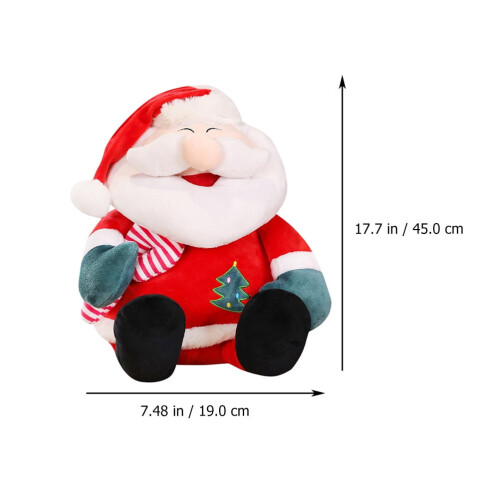 Peluche Père Noël rouge (1 pièce) 1